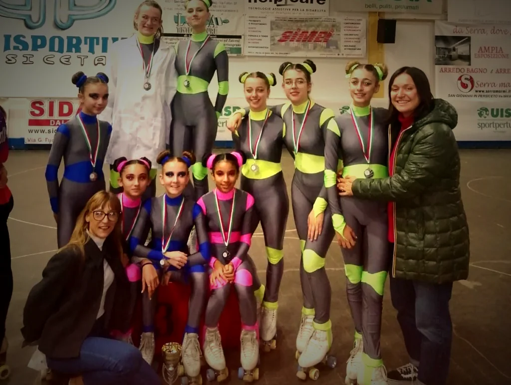 Atleti durante una competizione regionale